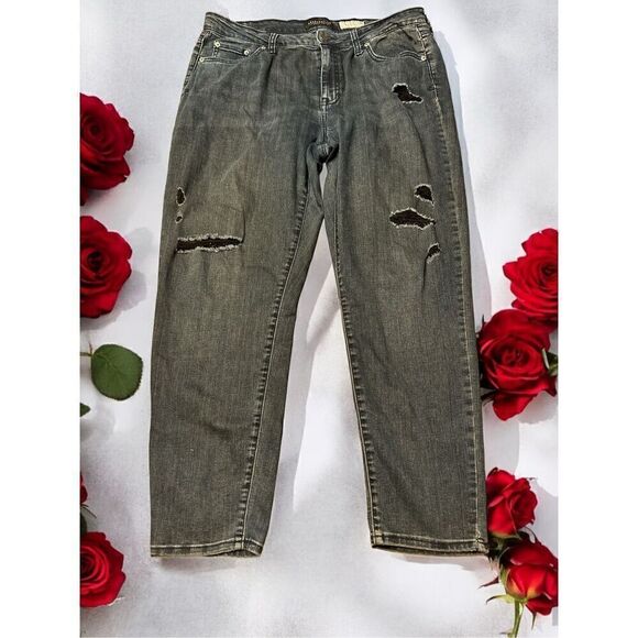 Aeropostale Mid-Rise Ankle Jegging Jeans Women's Size 12 Cotton Blend Blue Denim - Picture 1 of 9